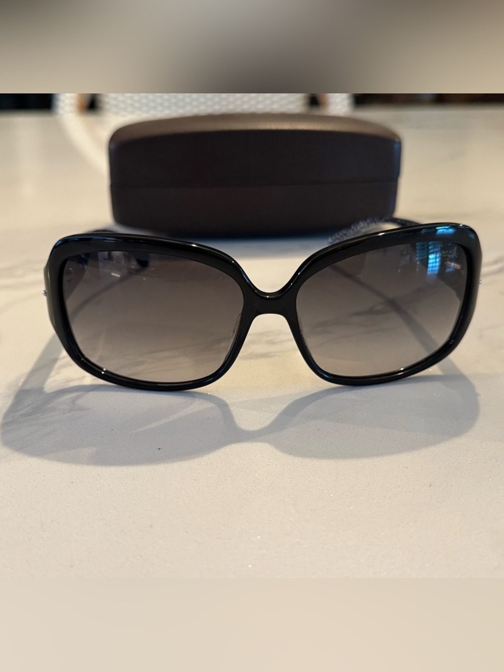 Coach Scarlet 809 Black Vintage Sunglasses